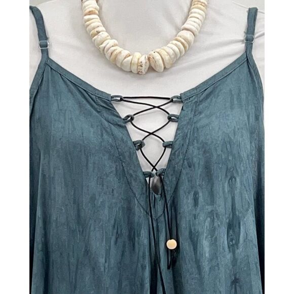 Kau wela ~ Coastal Beach Summer Mini Romper Gypsy Wide Leg Shorts - Picture 11 of 14